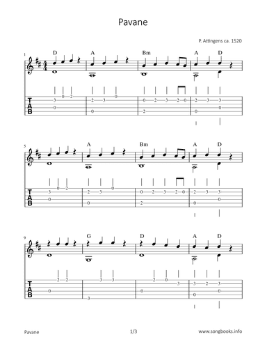 Pavane (arr. Bettina Schipp)