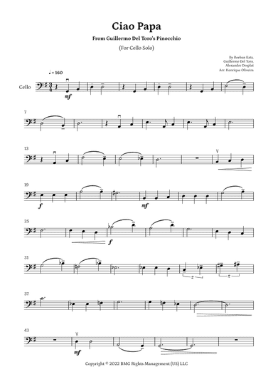 Ciao Papa (arr. Henrique Oliveira)