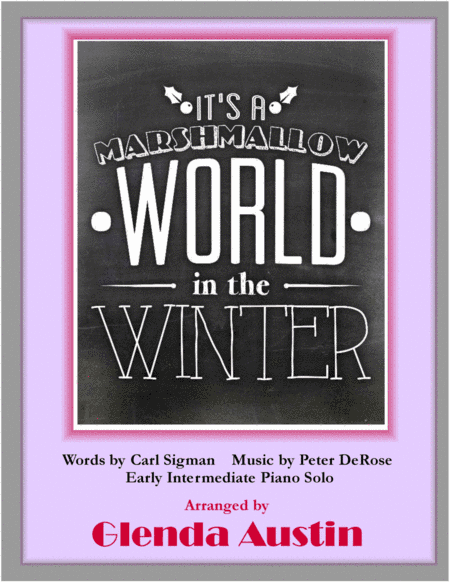 A Marshmallow World (arr. Glenda Austin)