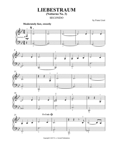 Liebestraum (Notturno No. 3) (arr. Mark Phillips)