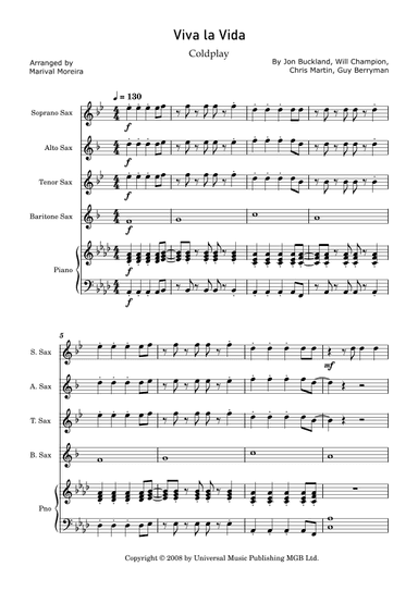Viva La Vida (arr. Marival Moreira)