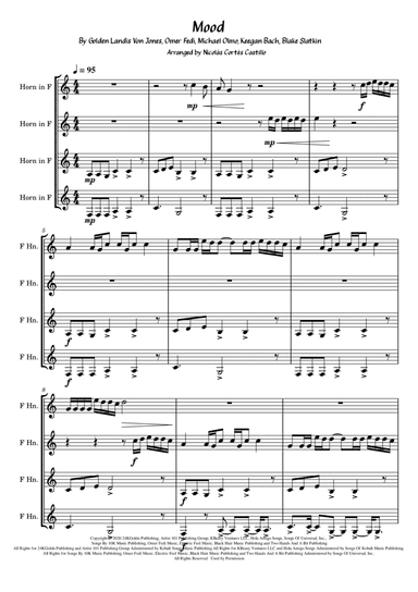 Mood (arr. Nicolás Cortés Castillo)