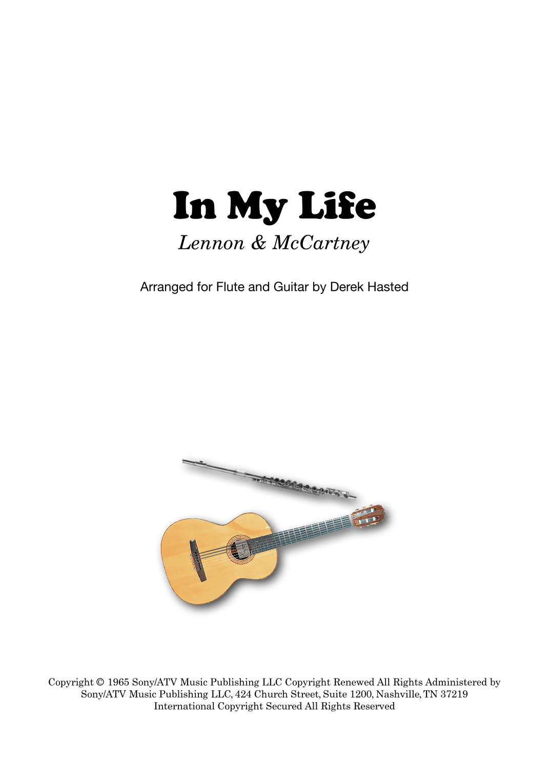 In My Life (arr. Derek Hasted)