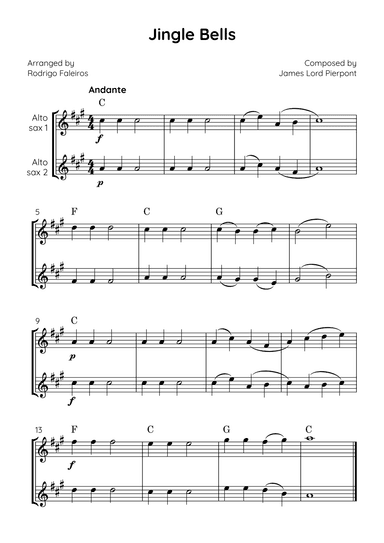 Jingle Bells (arr. Rodrigo Faleiros)