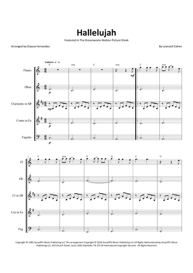 Hallelujah (arr. Glauco Fernandes)