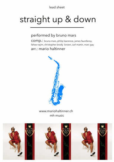 Straight Up & Down (arr. Mario Haltinner)