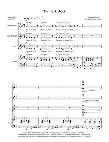 The Hucklebuck (arr. Jim Duff)