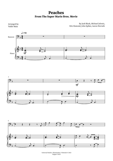 Peaches (arr. Valdir Maia)