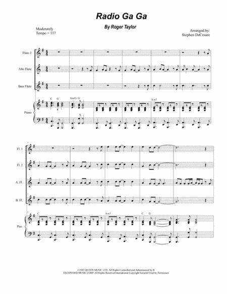 Radio Ga Ga (arr. Stephen DeCesare)