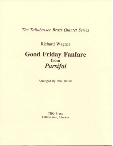 Good Friday Music from Parsifal (arr. Paul Hanna)