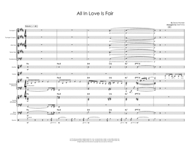 All In Love Is Fair (arr. Matt Amy)
