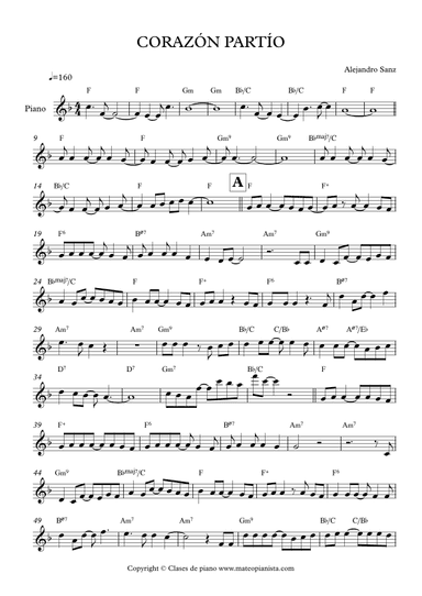 Corazon Partio (arr. Mateo Aguilar)