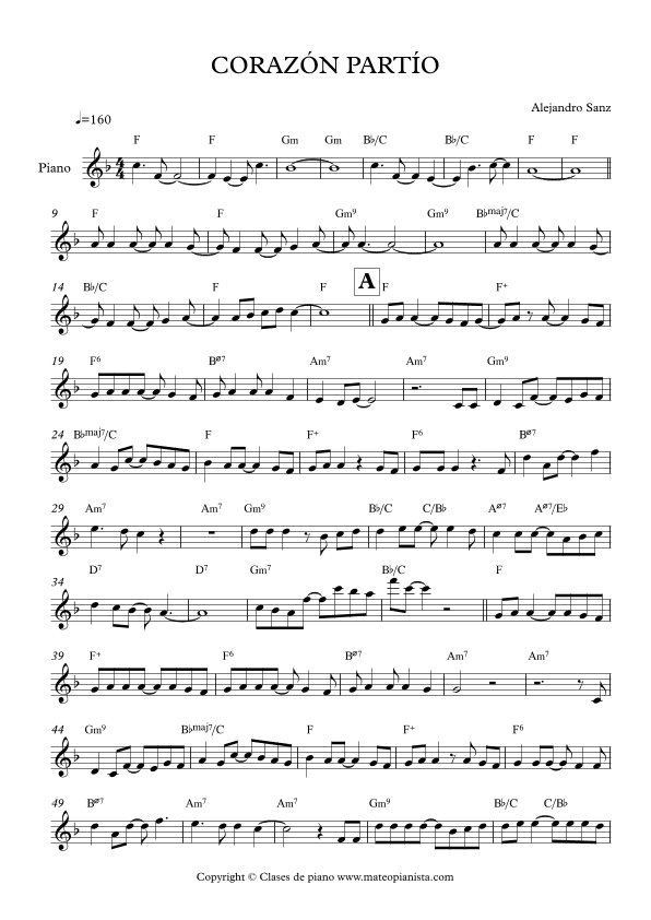 Corazon Partio (arr. Mateo Aguilar)