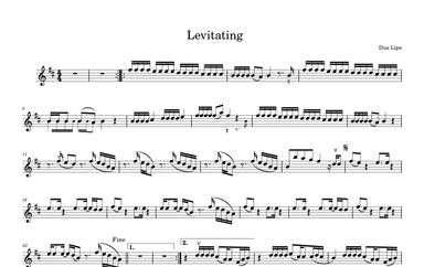 Levitating (feat. Dababy) (arr. Julia Mills)