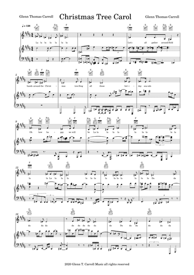 Christmas Tree Carol