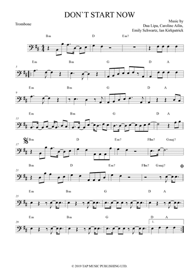 Don't Start Now (arr. Anderson Quevedo)