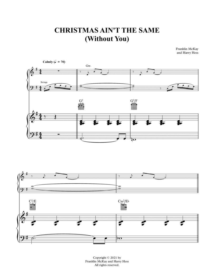 Christmas Ain’t the Same (Without You)