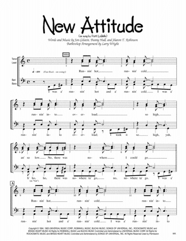 New Attitude (arr. Larry Wright)