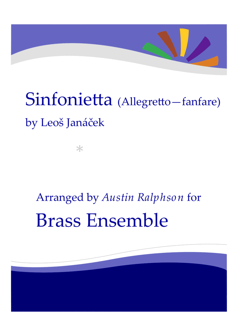 Sinfonietta I. Allegretto (Fanfare) - brass ensemble (arr. Austin Ralphson)