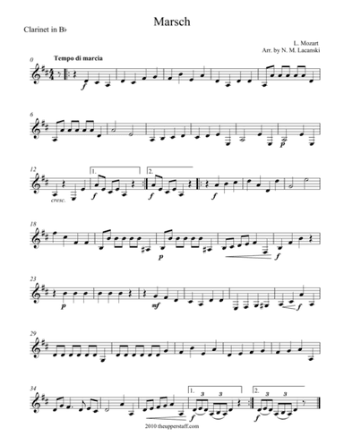 Marsch (arr. Nick Lacanski)