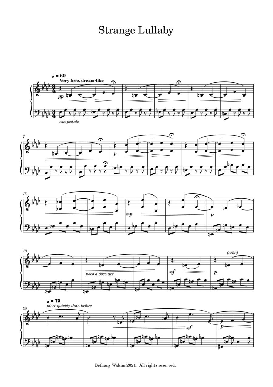 Strange Lullaby