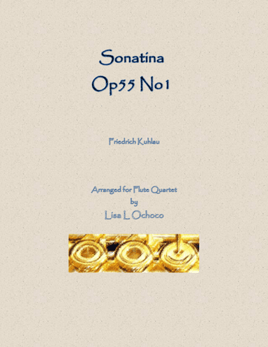Sonatina Op55 No1 for Flute Quartet (arr. Lisa L Ochoco)