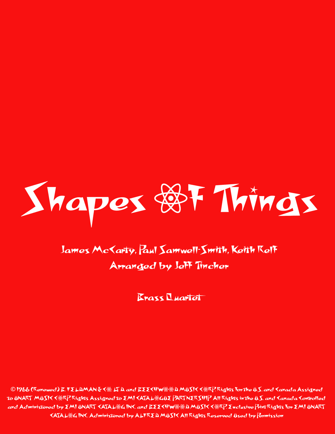 Shapes Of Things (arr. Jeff Tincher)