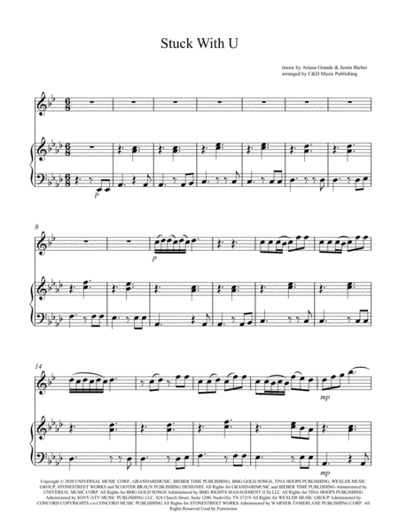 Stuck With U (arr. C&D Music Publishing)