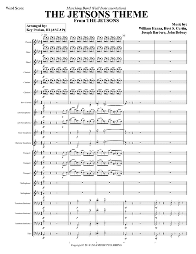 Jetsons: The Movie (arr. Key Poulan, III)