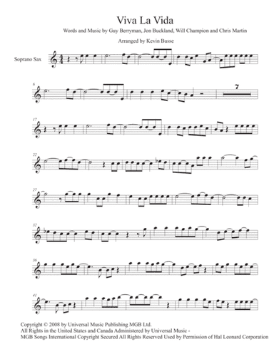 Viva La Vida (arr. Kevin Busse)