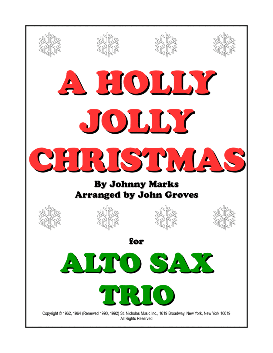 A Holly Jolly Christmas (arr. John Groves)