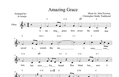 AMAZING GRACE (arr. Jo Araujo)