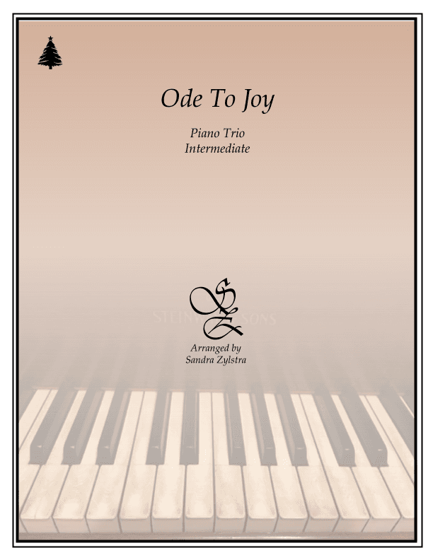 Ode To Joy (Joyful, Joyful We Adore Thee) (1 piano, 6 hands trio) (arr. Sandra Zylstra)