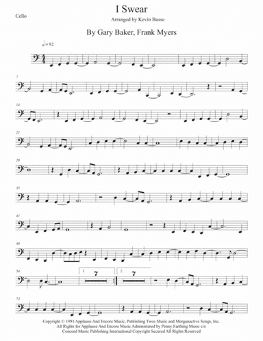 I Swear (arr. Kevin Busse)