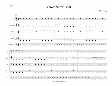 3 Note Showboat for Steel Band