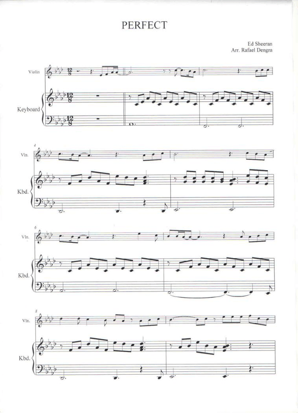 Perfect (arr. Rafael Dengra)