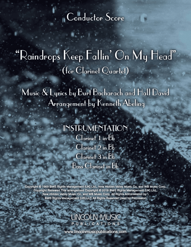 Raindrops Keep Fallin' On My Head (arr. Kenneth Abeling)