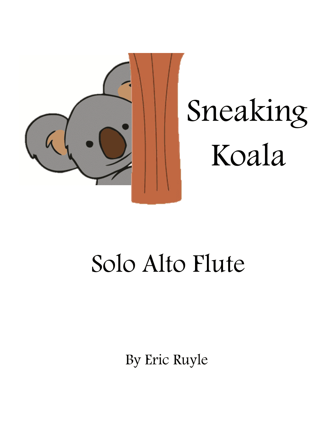 Sneaking Koala (Solo Alto Flute)