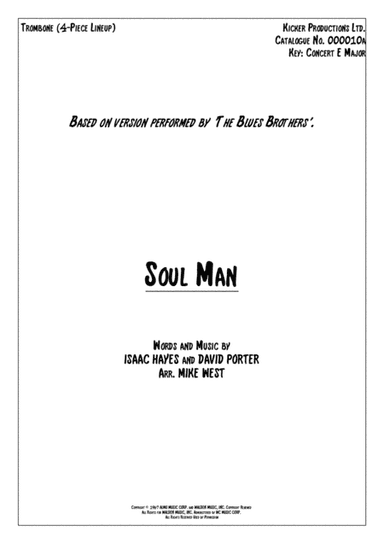 Soul Man (arr. Mike West)