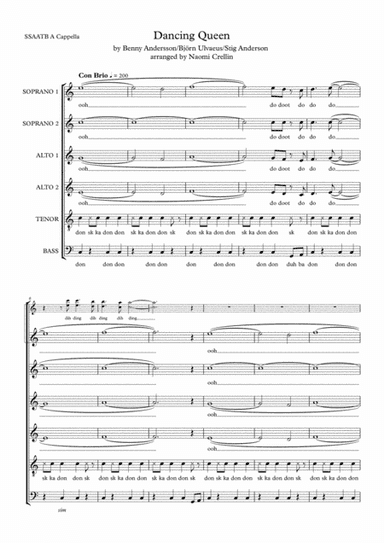 Dancing Queen (arr. Naomi Crellin)