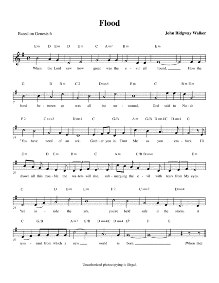 These Are the Signs: A Lenten Cantata