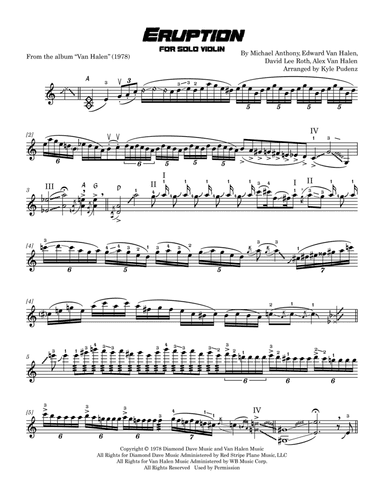 Eruption (arr. Kyle Pudenz)
