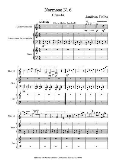 Normose N.6, Opus 44