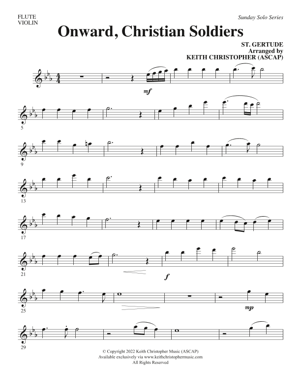 Onward Christian Soldiers (arr. Keith Christopher)