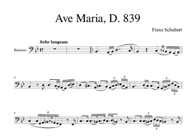 Ave Maria (arr. Golden Skull Editions)