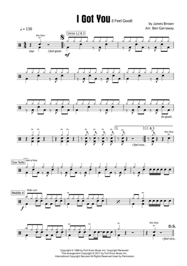 I Got You (i Feel Good) (arr. Ben Garraway)