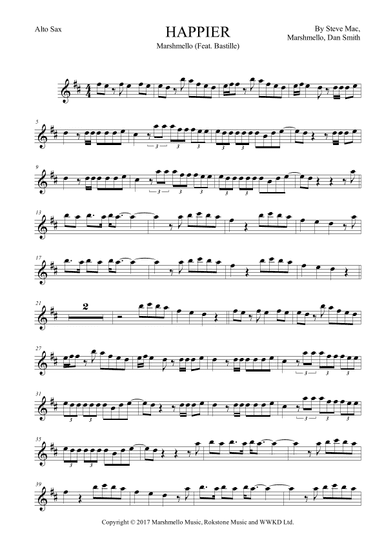 Happier (arr. Ivan Marini)