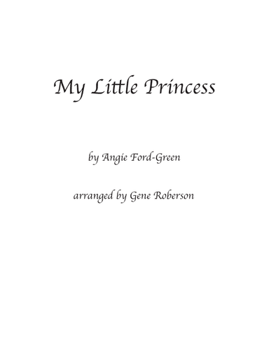 My Little Princess in Four