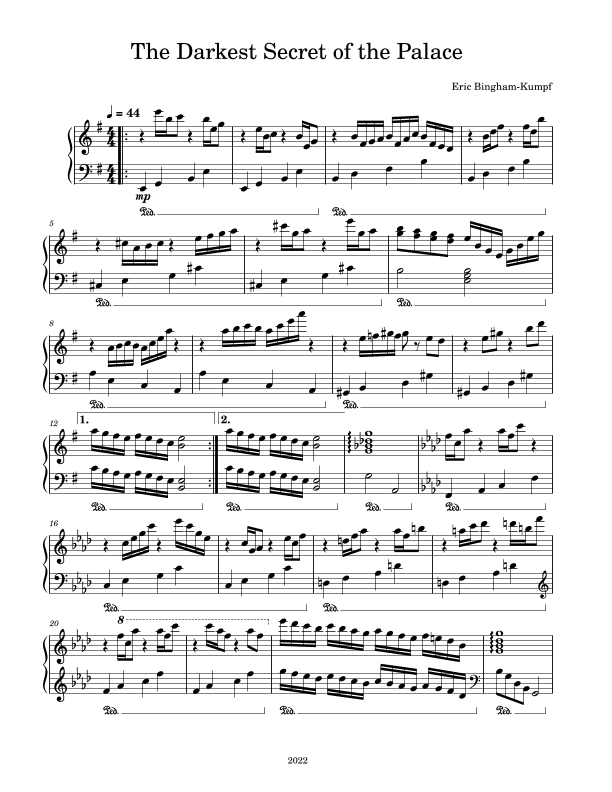 The Darkest Secret of the Palace