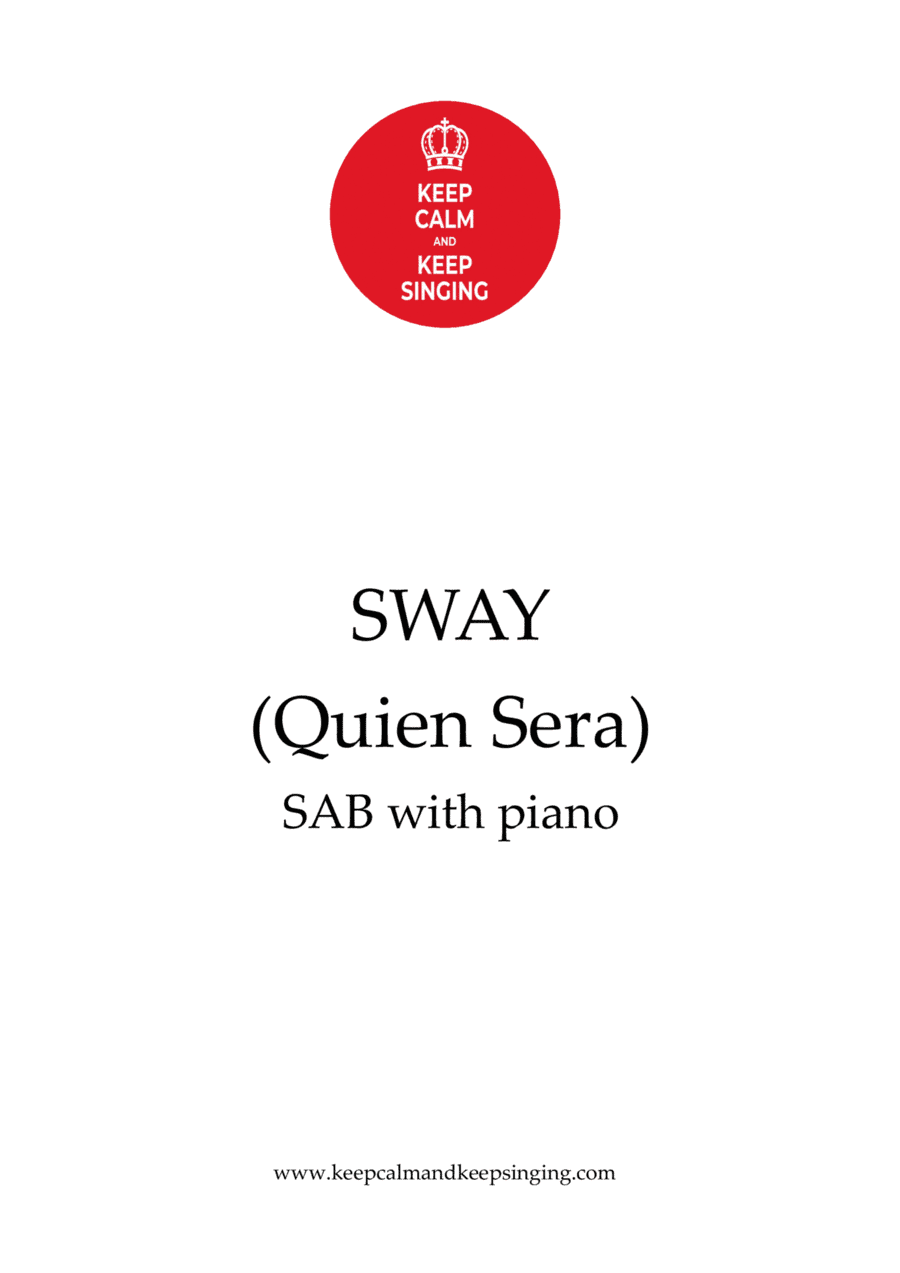 Sway (quien Sera) (arr. Debbie Warren)